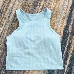 Ebb to Street Cropped Racerback Tank